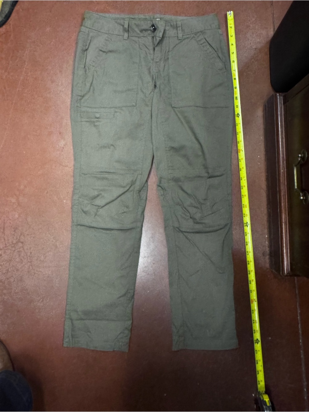 Mountain Hardwear Women's Olive Green Boot Cut Pants